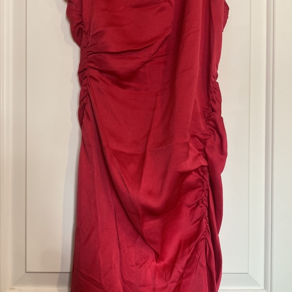 A.L.C. Inez Maxi Dress Deep Fucshia Size 6 EUC - Picture 5 of 12